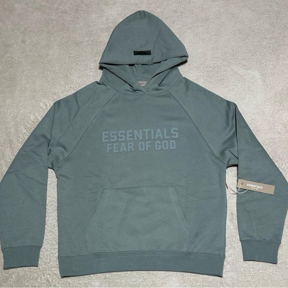 Essentials Fear Of God Hoodie Light Green NWT